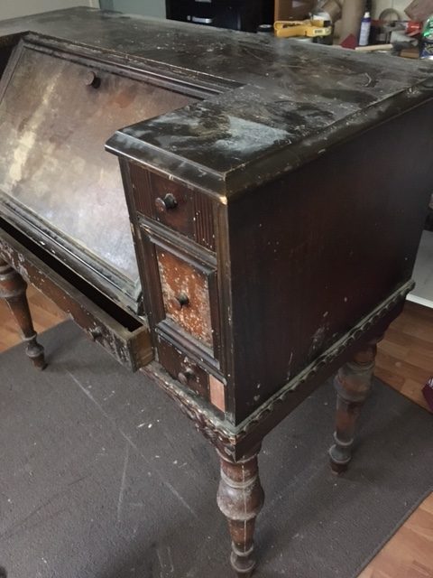 vintage desk