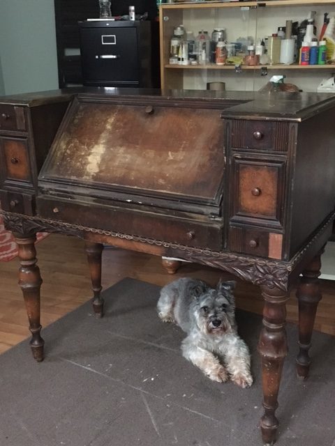 vintage desk