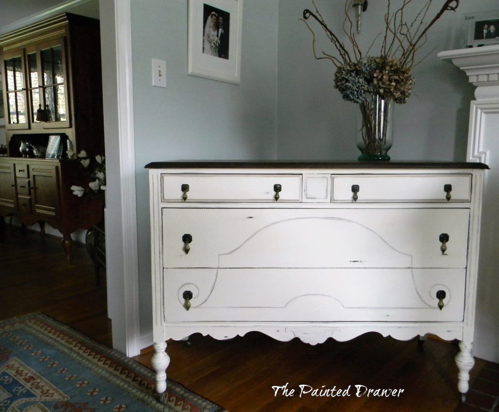 Vintage Dresser with original pulls