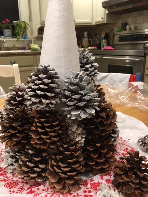 Pine Cone Tree How-To