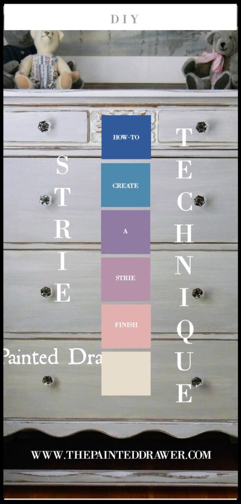 How To Tuesday Wet Distress Strie Technique With Chalk Paint