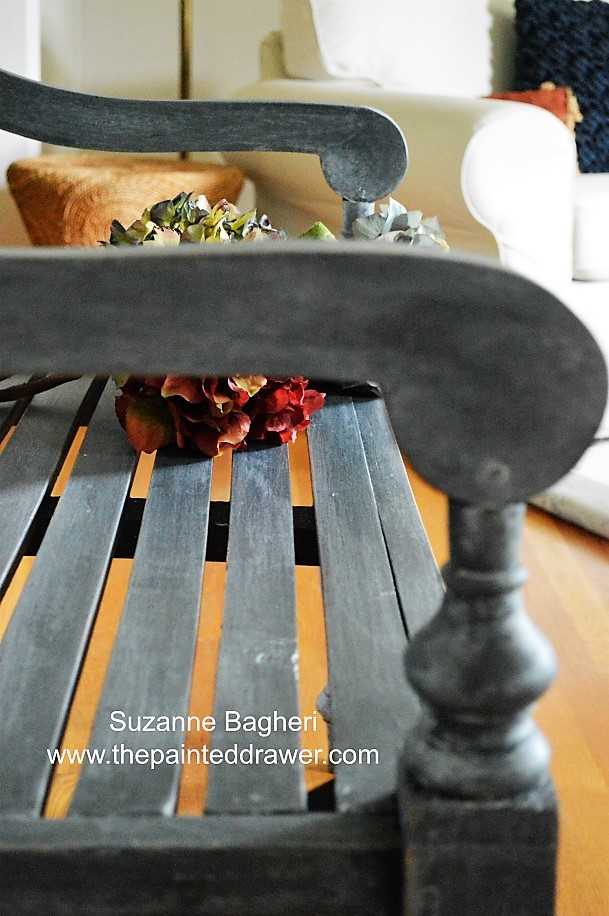 Charcoal Metallic Bench with Video Tutorial