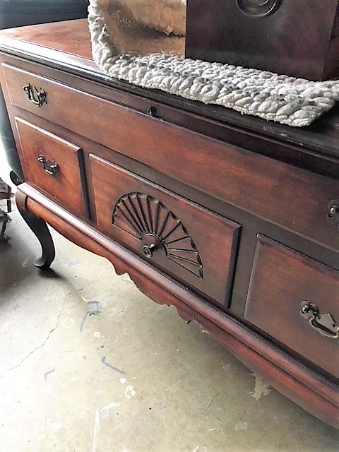 French Blanket Chest before