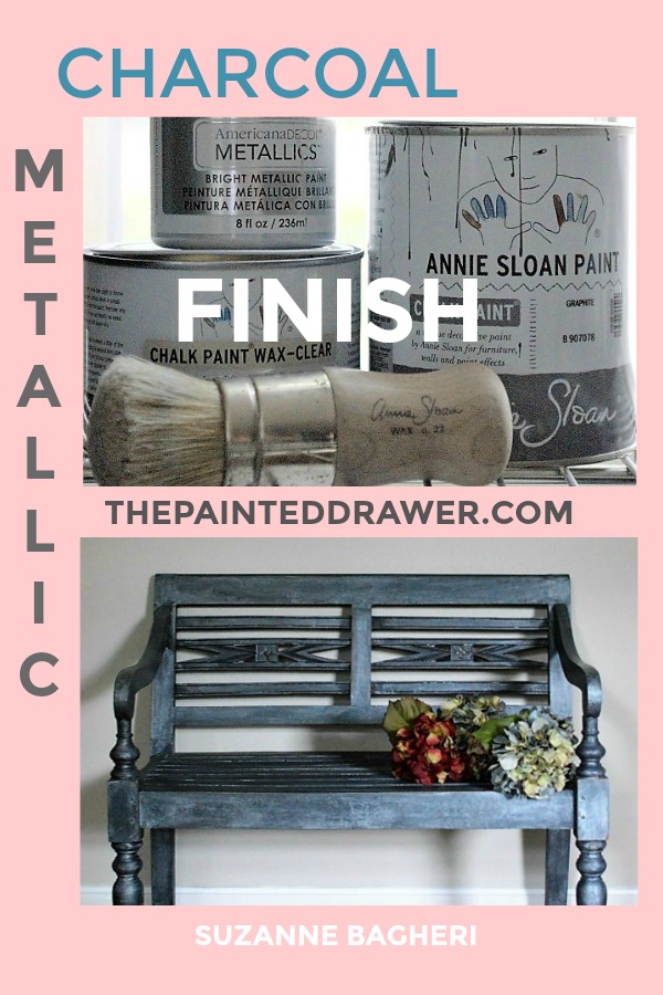 How to create a metallic finish with chalk paint