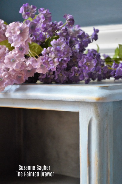 French Tables in Louis Blue