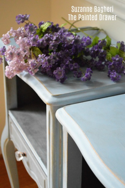 French Tables in Louis Blue