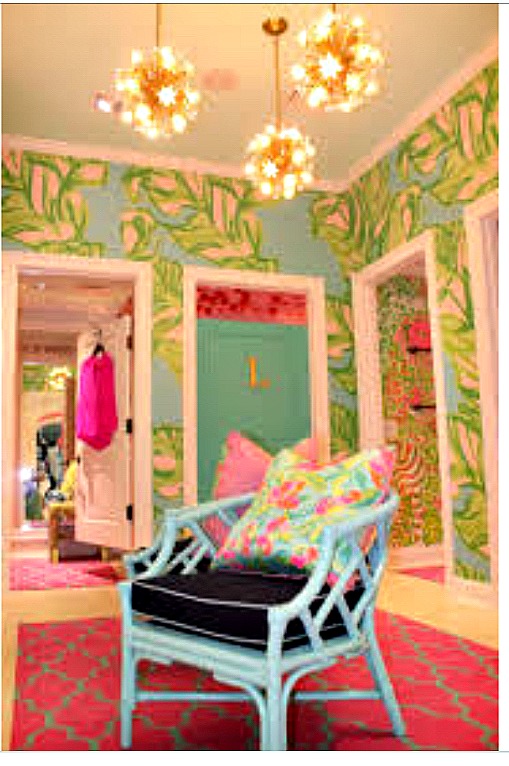 Lilly Pulitzer Inspired Craigslist Chairs Makeover