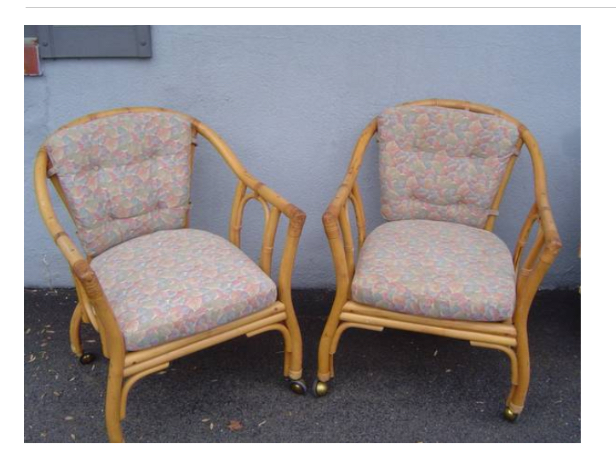 Lilly Pulitzer Inspired Craigslist Chairs Makeover - Craigslist Md Patio Furniture