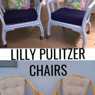 Lilly Pulitzer Inspired Makeover
